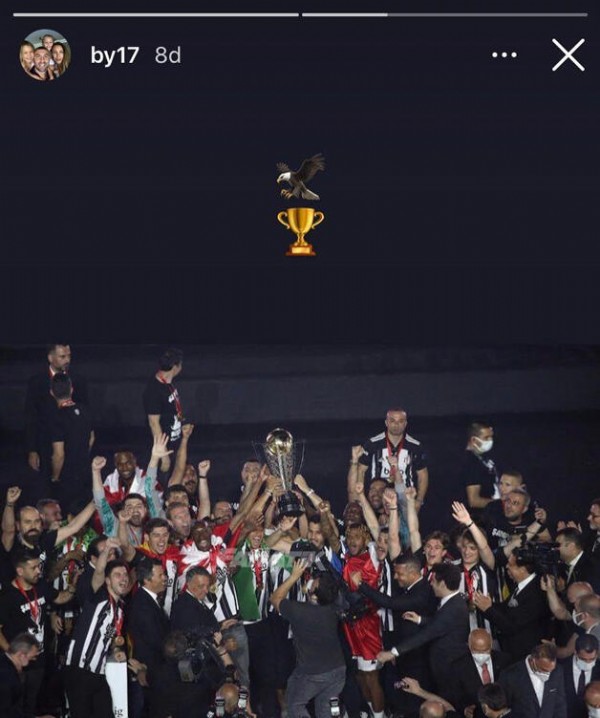 Burak Yılmaz'dan Beşiktaş paylaşımı!